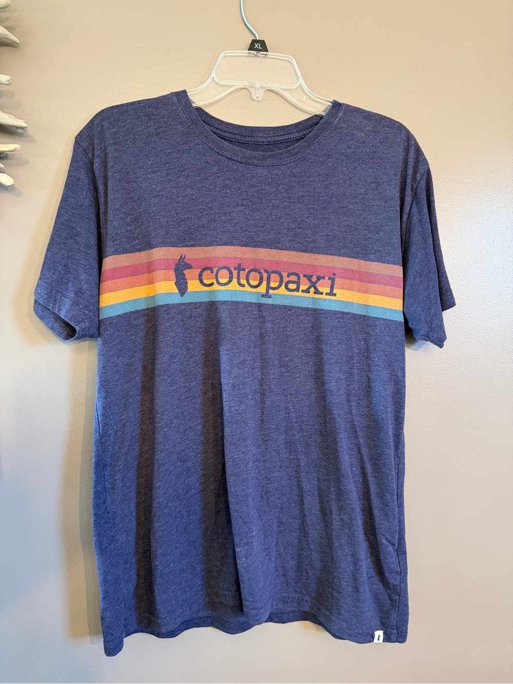 Cotopaxi tee men’s navy blue